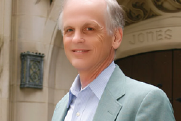 photo of Prof. Perry Link, an older man with white hair and wearing a suit