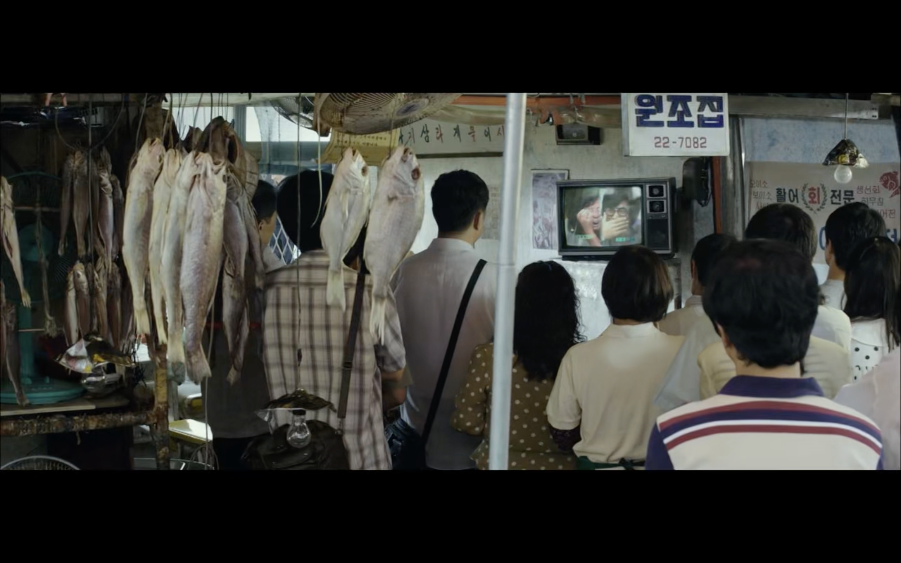 view of people in a market