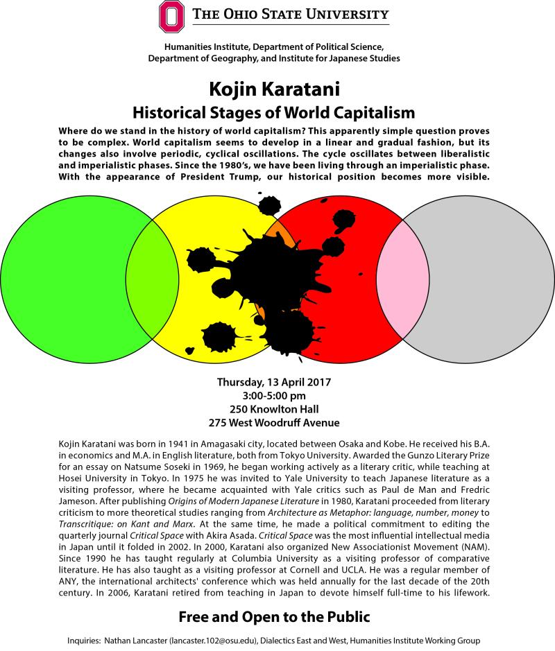 Kojin Karatani Flyer