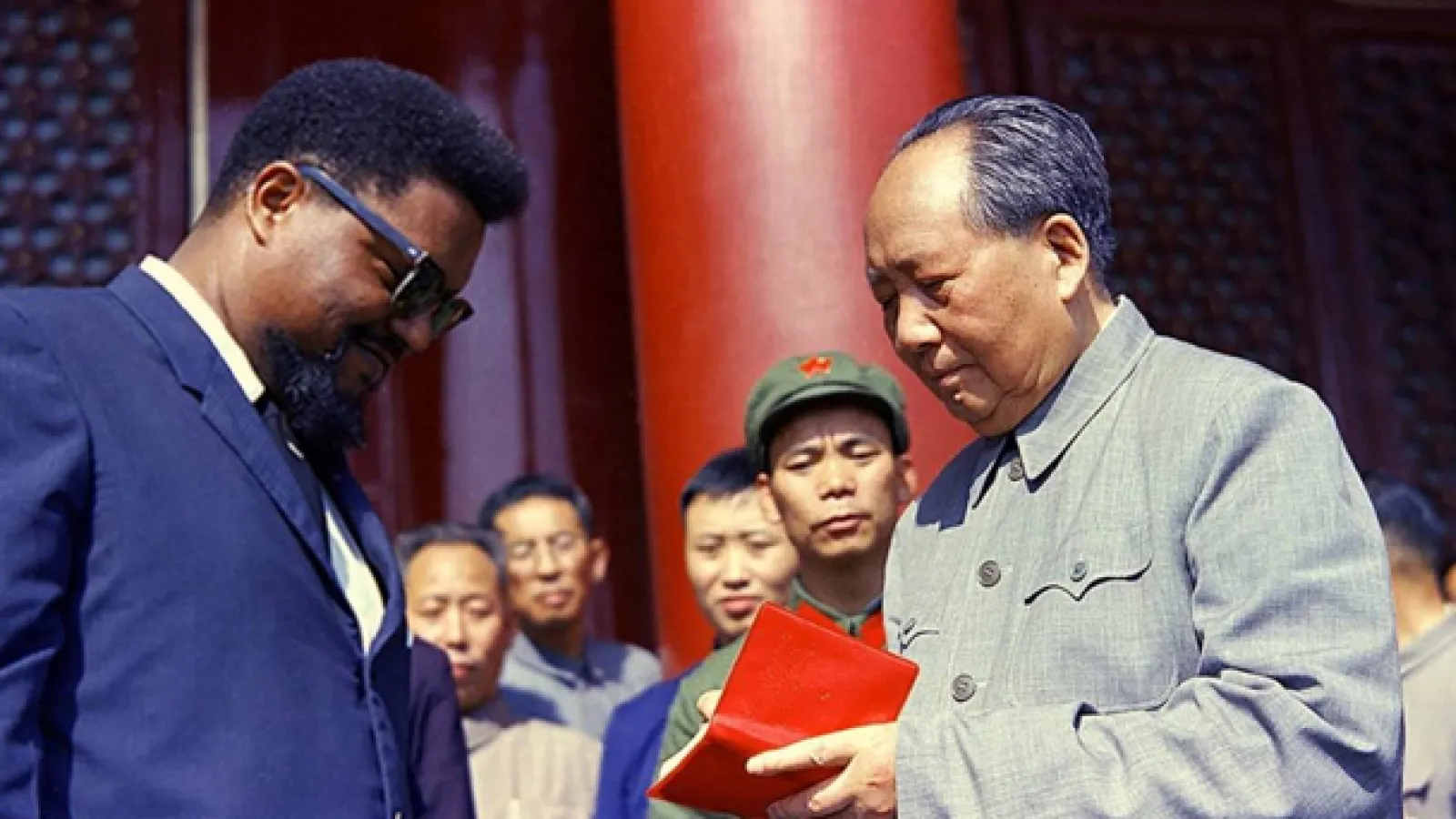 Malcolm X and Mao Zedong in China