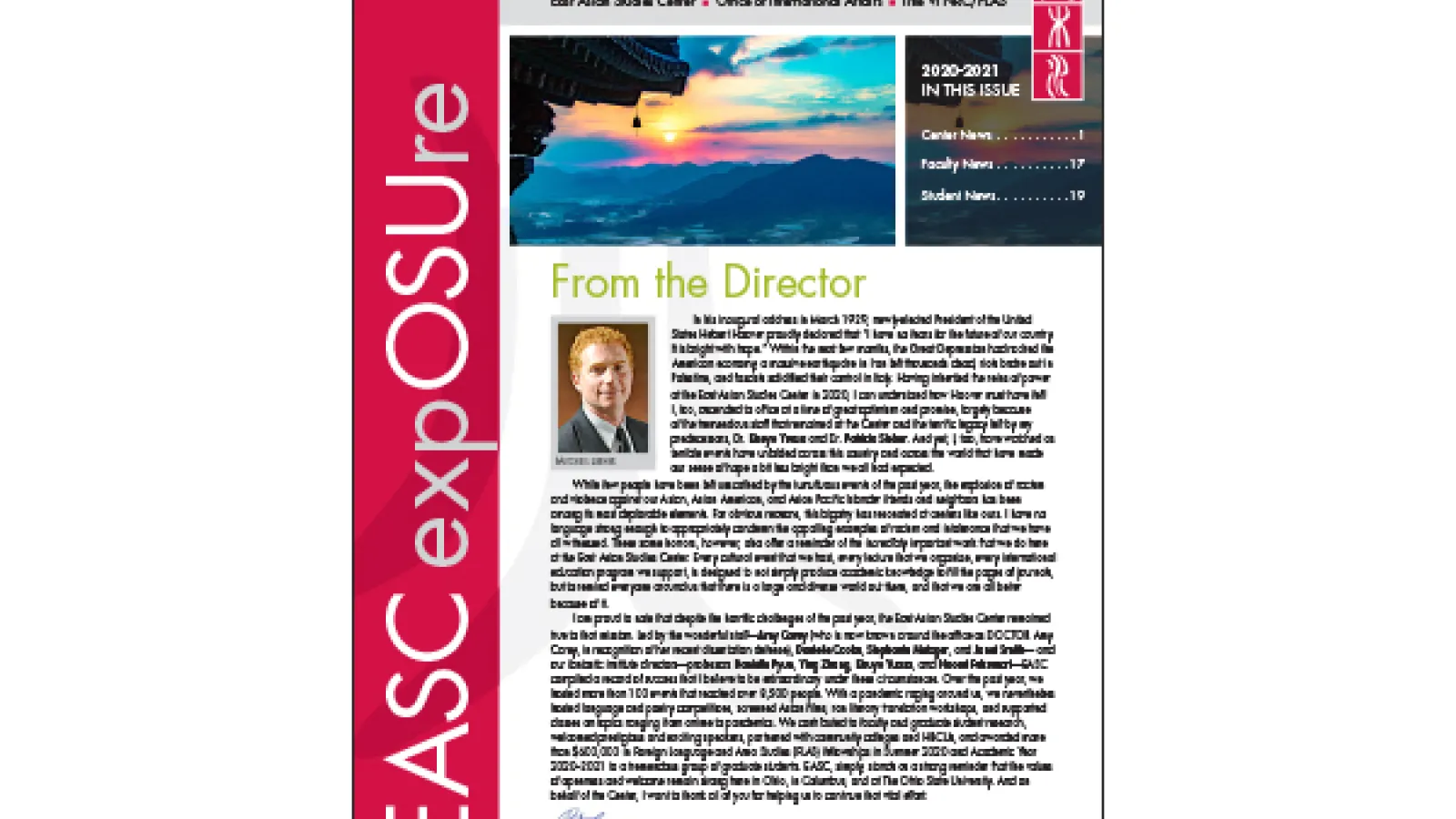 EASC expOSUre 2020-2021 cover