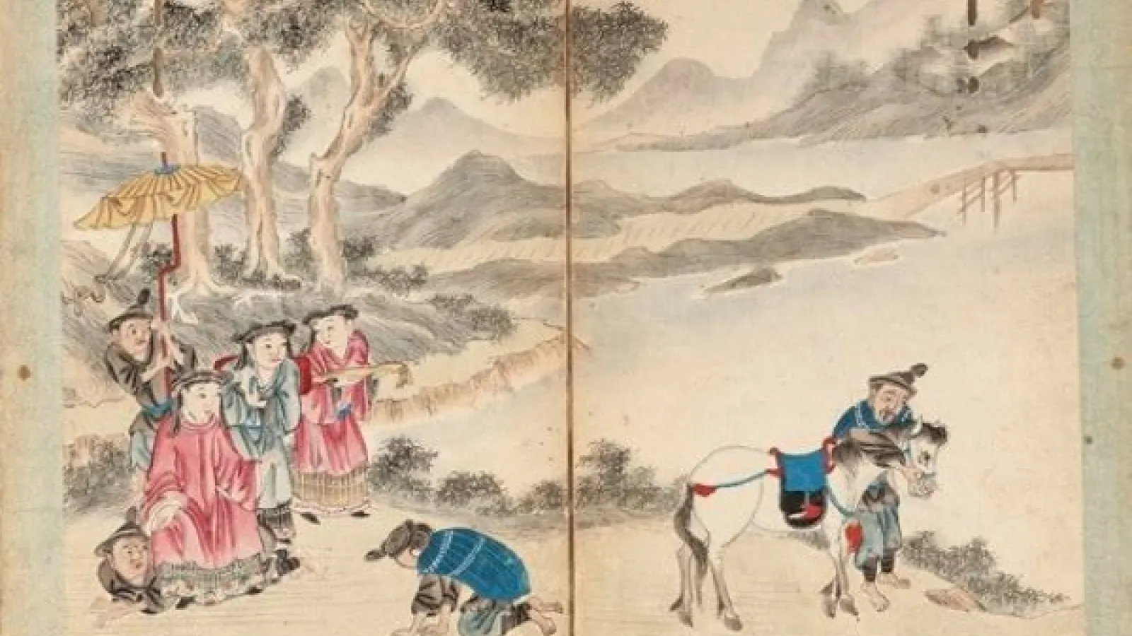  Anonymous, “Female Government Official” in the Miao Album of Guizhou (undated), Pitt Rivers Museum, University of Oxford