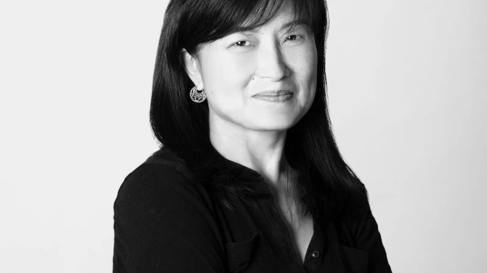 Picture of tashi rabgey, middle aged woman with long black hair