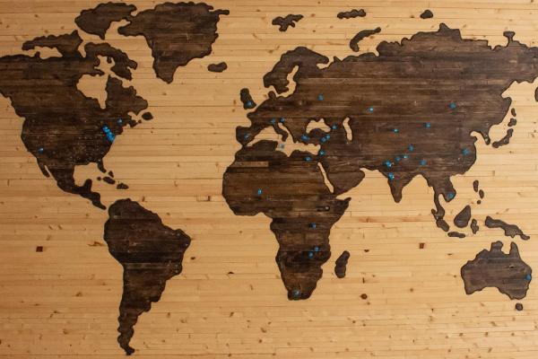 picture of the world map