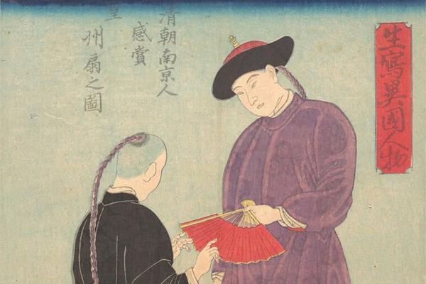 Two men speaking