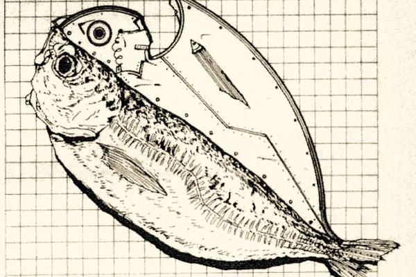Natural Design Image of robotic fish