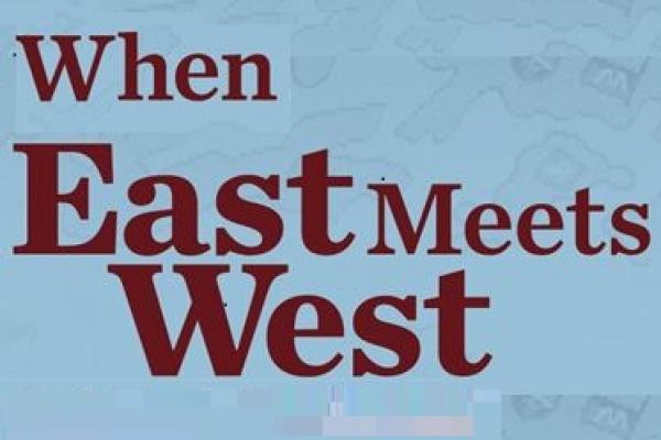 east meets west graphic