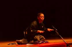 Performer on stage.